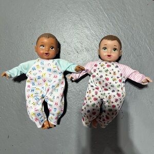 Gigglescape mini baby dolls set of 2